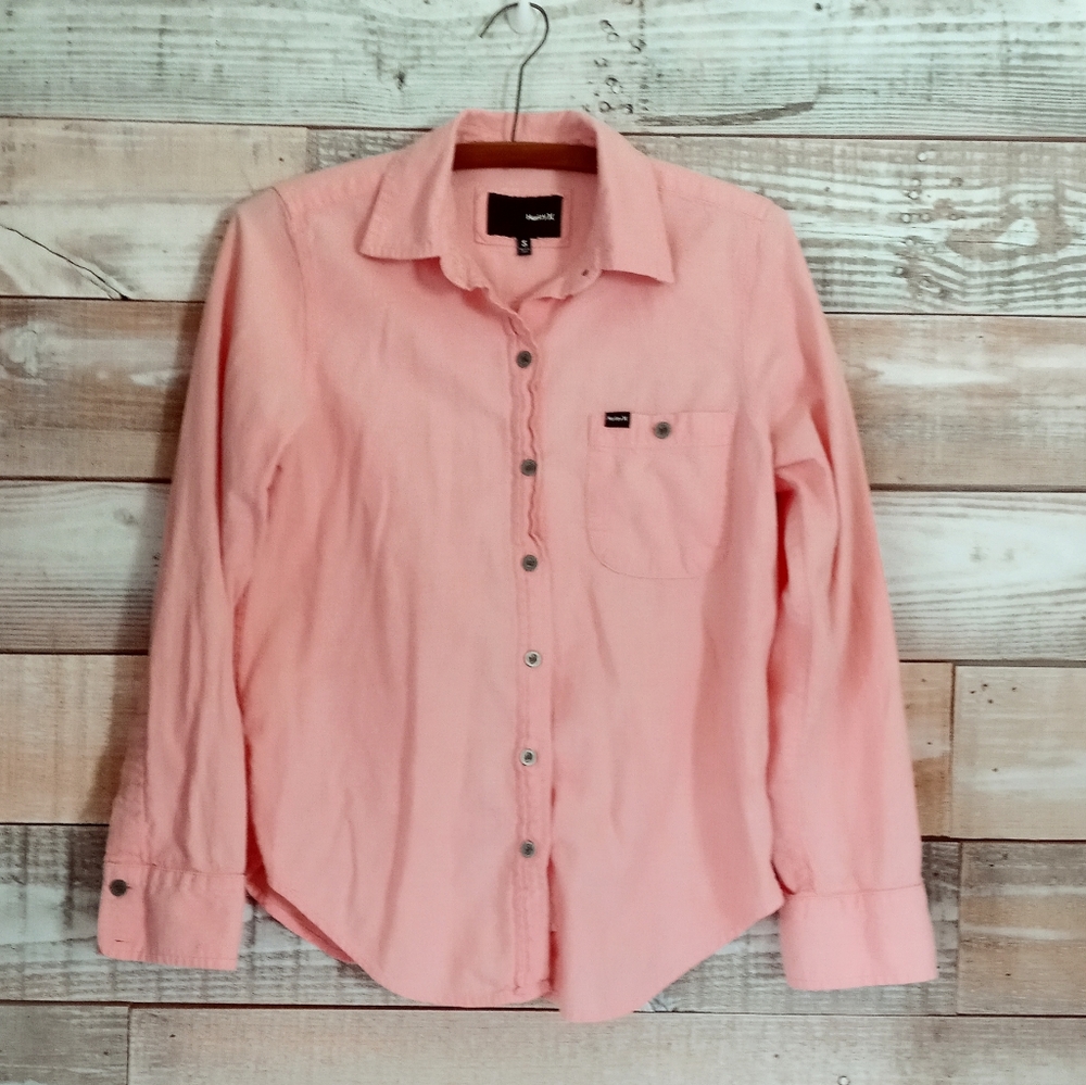 Hurley button up long sleeve shirt